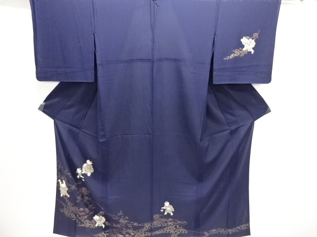 JAPANESE KIMONO / HOMONGI FOR SUMMER / EMBROIDERY / CHILDREN